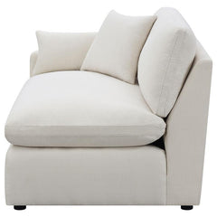 Hobson Upholstered LAF Chair Ivory - 551454LAF