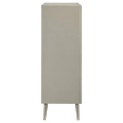 Ramon 5-drawer Bedroom Chest Metallic Sterling - 222705