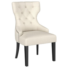 Baney Upholstered Parson Dining Side Chair with Tufted Back Beige - 115572