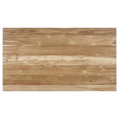 Nogales Wooden Dining Table Acacia and Coastal Grey - 109811