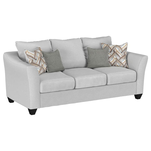 Salizar Upholstered Flared Arm Sofa Sand - 508581