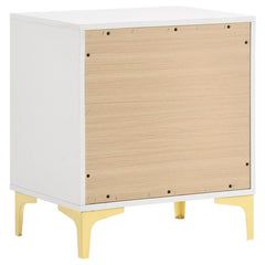 Kendall 2-drawer Nightstand White - 224402