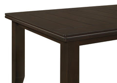 Dalila Dining Room Set Cappuccino and Black - 102721-S5