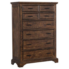 Elk Grove 5-piece Eastern King Bedroom Set Vintage Bourbon - 203891KE-S5