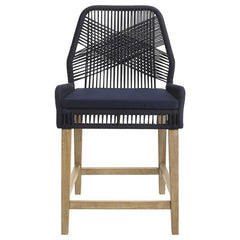Nakia Woven Rope Back Counter Height Stools (Set of 2) - 110036