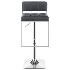 Alameda Adjustable Bar Stool Chrome and Grey - 100195