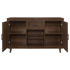 Reynolds 2-door Dining Sideboard Server Brown Oak - 107595