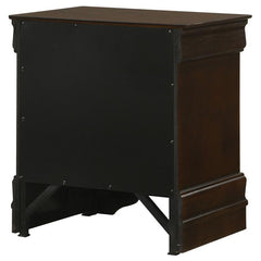 Louis Philippe 2-drawer Nightstand Cappuccino - 202412