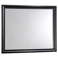 Barzini Rectangular Dresser Mirror Black - 200894