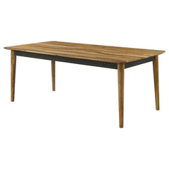 Partridge Wooden Dining Table Natural Sheesham - 110571