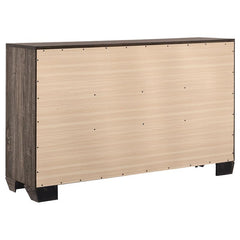Kauffman 5-piece California King Bedroom Set Washed Taupe - 204191KW-S5