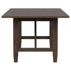Matisse Rectangular Dining Table with 18" Removable Extension Leaf Brown - 108311