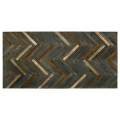 Misty 5-piece Rectangular Dining Set Grey Sheesham and Camel - 110681-S5C