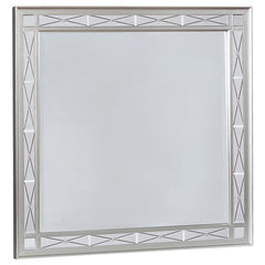 Leighton Beveled Dresser Mirror Metallic Mercury - 204924