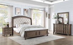 Emmett 4-piece Queen Bedroom Set Walnut - 224441Q-S4