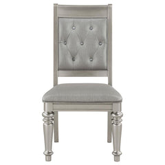 Bling Game Open Back Side Chairs Metallic (Set of 2) - 106472