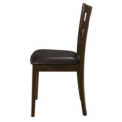 Guillen 5-piece Dining Set with Bench Cappuccino and Dark Brown - 150232