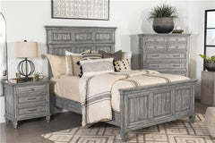 Avenue 8-drawer Bedroom Chest Weathered Grey - 224035