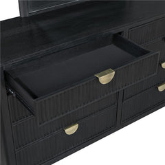 Brookmead 5-piece California King Bedroom Set Black - 224711KW-S5