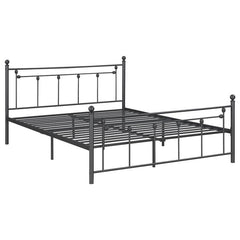 Canon Metal Queen Open Frame Bed Gunmetal - 422740Q
