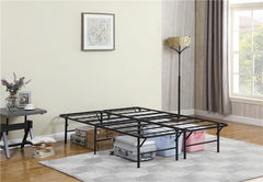 Mabel Metal Full Mattress Support Platform Bed Black - 305957F