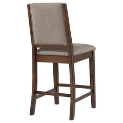 Patterson Upholstered Counter Chair Mango Oak (Set of 2) - 108889