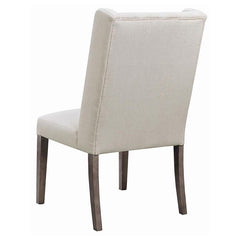 Bexley Rectangular Live Edge Dining Set Natural Honey and Espresso - 110331-S6