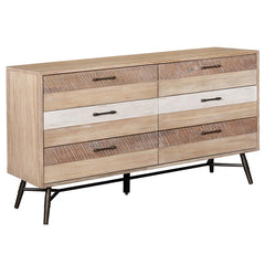 Marlow 5-piece California King Bedroom Set Rough Sawn Multi - 215761KW-S5