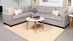 Georgina 4-piece Upholstered Modular Sectional Sofa Beige - 551705-SET