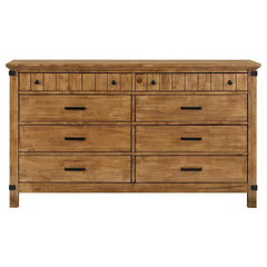 Brenner 8-drawer Dresser Rustic Honey - 205263