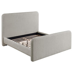 Wren Upholstered Queen Panel Bed Grey - 302052Q