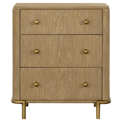 Arini 3-drawer Nightstand Sand Wash - 224302