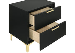 Kendall 4-piece Queen Bedroom Set Black - 301161Q-S4