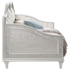 Evangeline Upholstered Twin Daybed Silver Oak - 360121