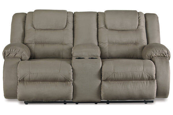 McCade Reclining Loveseat with Console - 1010494