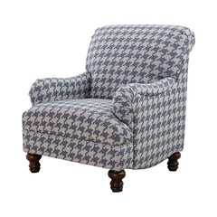 Glenn Upholstered English Arm Accent Chair Blue - 903093