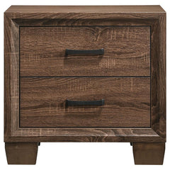 Brandon 4-piece Eastern King Bedroom Set Warm Brown - 205321KE-S4