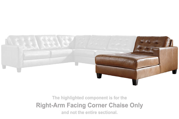 Baskove Right-Arm Facing Corner Chaise - 1110217