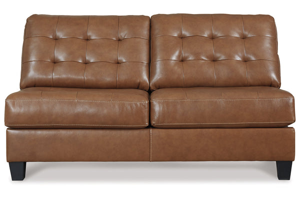 Baskove Armless Loveseat - 1110234