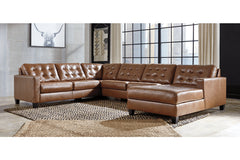 Baskove 4-Piece Sectional with Chaise - 11102S2
