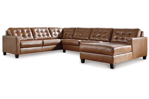 Baskove 4-Piece Sectional with Chaise - 11102S2