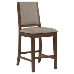 Patterson Upholstered Counter Chair Mango Oak (Set of 2) - 108889