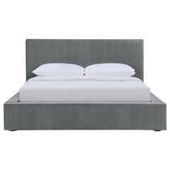 Gregory Upholstered Queen Panel Bed Graphite - 316020Q