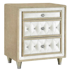 Antonella 4-piece Eastern King Bedroom Set Ivory - 223521KE-S4