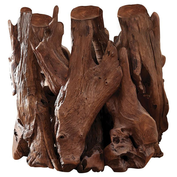 Asbury Dining Table Base Natural Teak - 109511