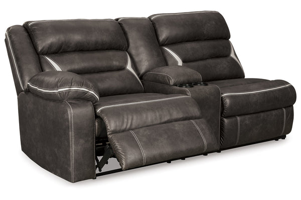 Kincord Left-Arm Facing Power Reclining Sofa with Console - 1310459