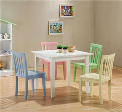 Rory 5-piece Kids Table and Chairs Set Multi Color - 460235