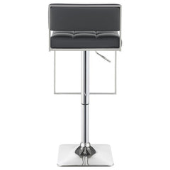 Alameda Adjustable Bar Stool Chrome and Grey - 100195