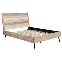 Marlow 4-piece California King Bedroom Set Rough Sawn Multi - 215761KW-S4