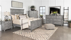 Avenue 5-piece California King Bedroom Set Weathered Grey - 224031KW-S5